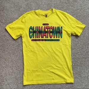 Chinatown Market Cross Color T-Shirt (Size Large)
